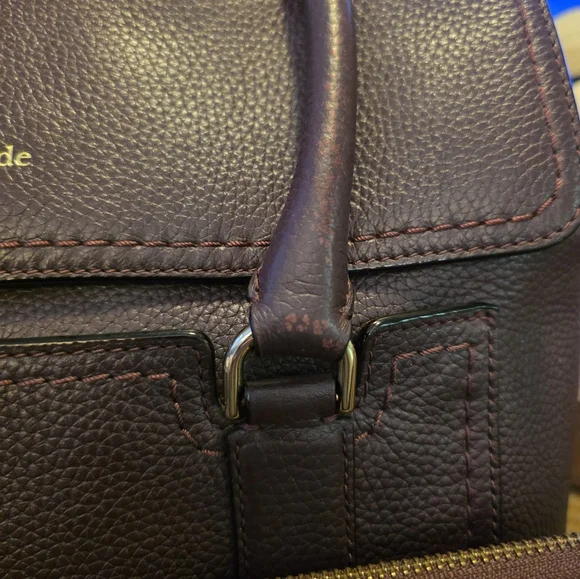Kate Spade Satchel/Wallet (Deep Plum/Burgundy) - Picture 7 of 12